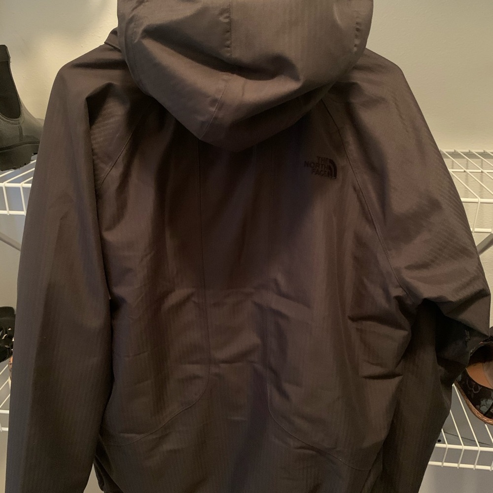 The North Face coat.